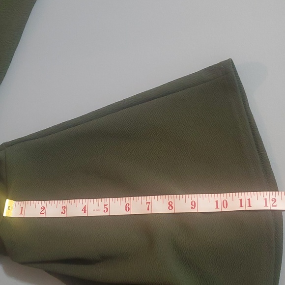 Green Envelope Dark Green Long Sleeve Shirt Size Medium - Picture 5 of 5